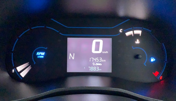 2021 Renault Kwid RXT 1.0 AMT (O), Petrol, Automatic, 17,453 km, Odometer Image