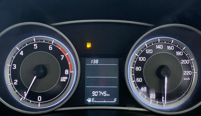 2018 Maruti Dzire VXI, Petrol, Manual, 90,967 km, Odometer Image
