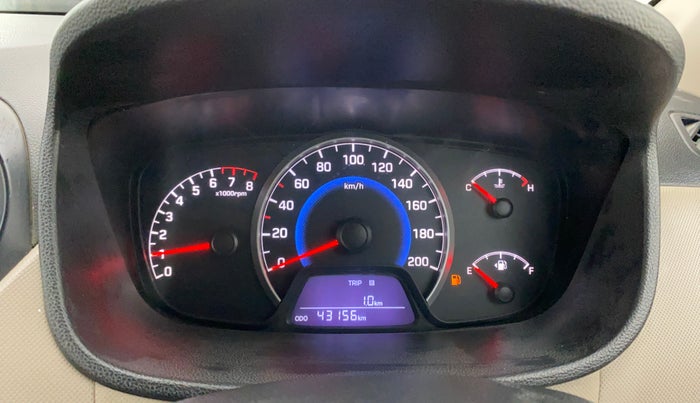 2015 Hyundai Grand i10 SPORTZ 1.2 KAPPA VTVT, Petrol, Manual, 43,156 km, Odometer Image