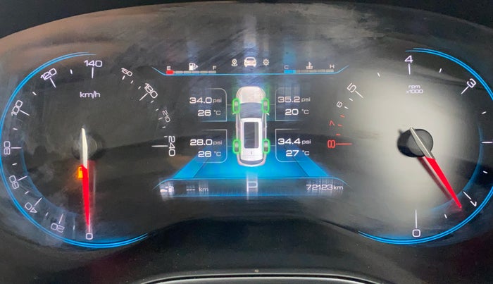 2020 MG HECTOR SHARP 1.5 DCT PETROL, Petrol, Automatic, 72,067 km, Odometer Image