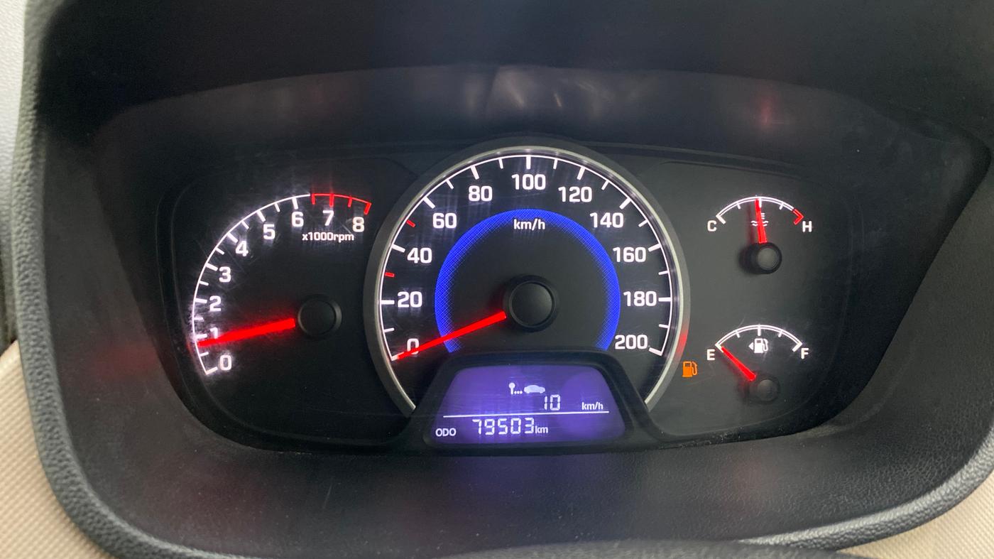 2016 Hyundai Grand i10 SPORTZ 1.2 KAPPA VTVT, CNG, Manual, 79,545 km, Odometer Image