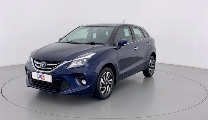 2019 Toyota Glanza V CVT, Petrol, Automatic, 25,560 km, Left Front Diagonal
