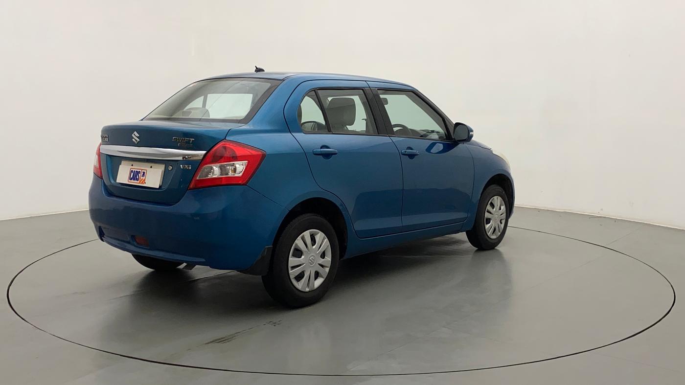 2012 Maruti Swift Dzire VXI, Petrol, Manual, 82,318 km, Right Back Diagonal