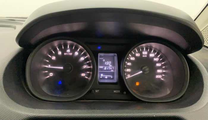 2016 Tata Tiago XT PETROL, Petrol, Manual, 81,746 km, Odometer Image