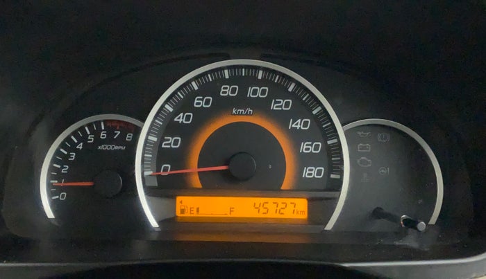 2016 Maruti Wagon R 1.0 VXI, Petrol, Manual, 45,727 km, Odometer Image