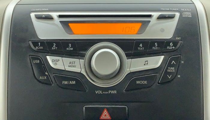 2016 Maruti Wagon R 1.0 VXI, Petrol, Manual, 45,727 km, Infotainment System