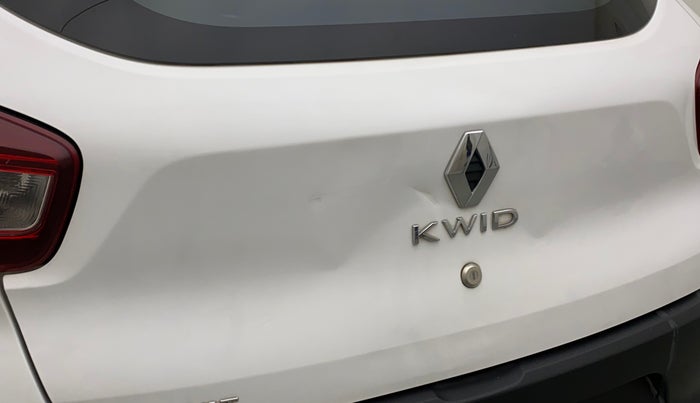 2020 Renault Kwid RXL, Petrol, Manual, 31,471 km, Dicky (Boot door) - Minor scratches