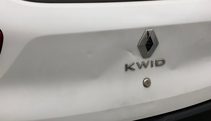 2020 Renault Kwid RXL, Petrol, Manual, 31,471 km, Dicky (Boot door) - Slightly dented