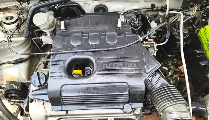 2013 Maruti Alto K10 VXI, Petrol, Manual, 96,796 km, Engine View