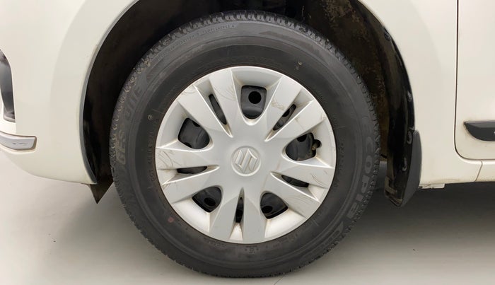 2017 Maruti Dzire VXI AMT, Petrol, Automatic, 31,716 km, Left Front Wheel