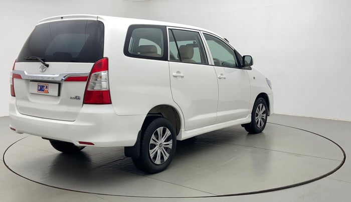 2013 Toyota Innova 2.5 GX 8 STR BS IV, Diesel, Manual, 1,78,065 km, Right Back Diagonal (45- Degree) View