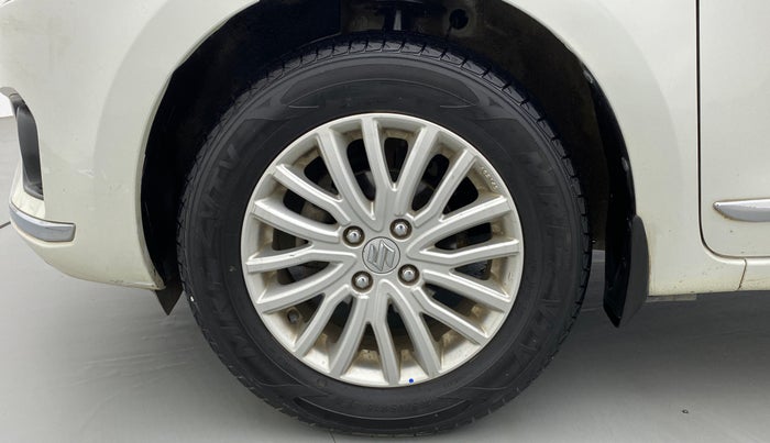 2018 Maruti Dzire ZXI AMT, Petrol, Automatic, 70,547 km, Left Front Wheel