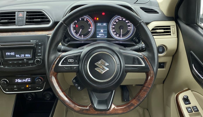 2018 Maruti Dzire ZXI AMT, Petrol, Automatic, 70,547 km, Steering Wheel Close Up