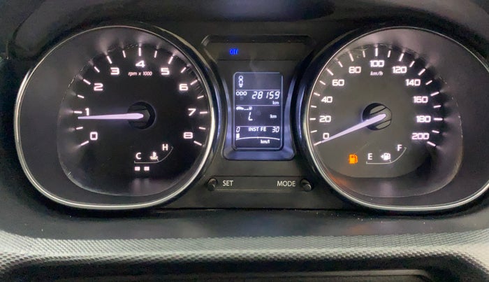 2018 Tata Tiago XZ PETROL, Petrol, Manual, 28,115 km, Odometer Image