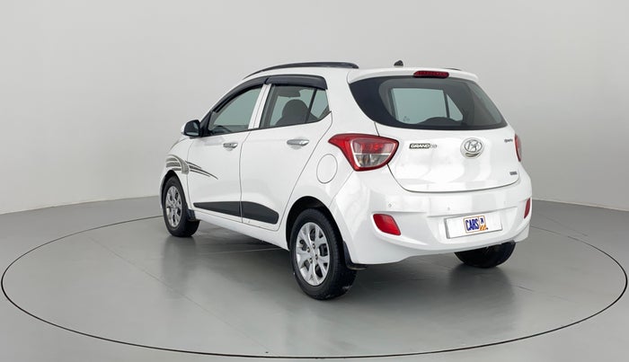 2014 Hyundai Grand i10 SPORTZ 1.1 CRDI, Diesel, Manual, Left Back Diagonal