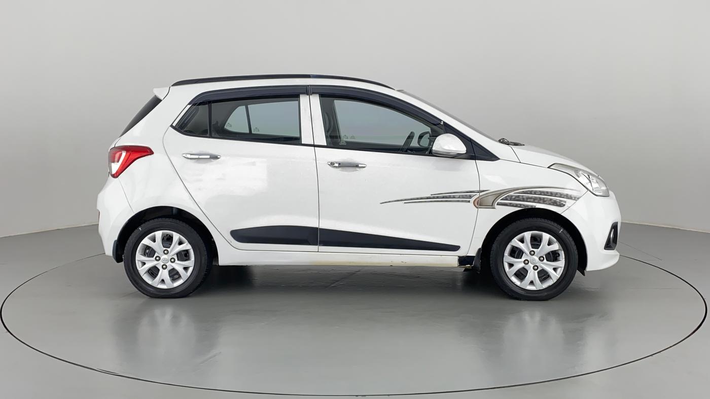 2014 Hyundai Grand i10 SPORTZ 1.1 CRDI, Diesel, Manual, Right Side View