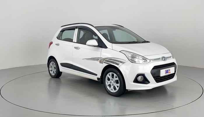 2014 Hyundai Grand i10 SPORTZ 1.1 CRDI, Diesel, Manual, Right Front Diagonal