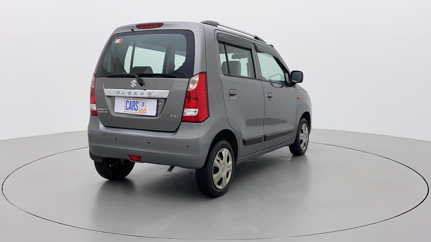 2015 Maruti Wagon R 1.0 VXI, Petrol, Manual, 79,336 km, Right Back Diagonal