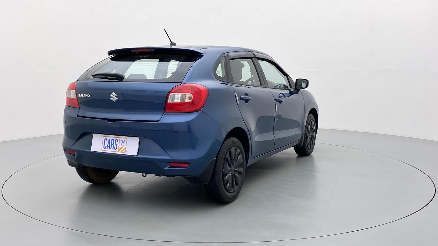 2016 Maruti Baleno DELTA 1.2 K12, Petrol, Manual, 43,897 km, Right Back Diagonal
