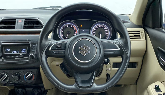 2018 Maruti Dzire VXI, Petrol, Manual, 27,567 km, Steering Wheel Close Up