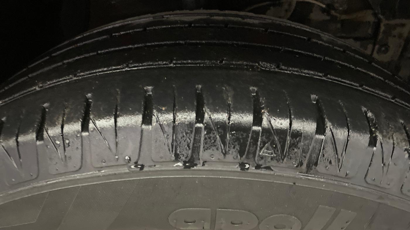 2022 Maruti Vitara Brezza ZXI PLUS, Petrol, Manual, 25,072 km, Right Front Tyre Tread