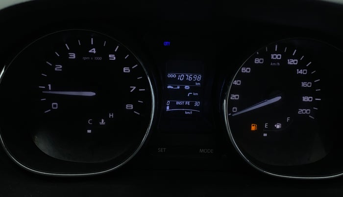 2018 Tata Tiago XZ PETROL, Petrol, Manual, 1,07,695 km, Odometer Image