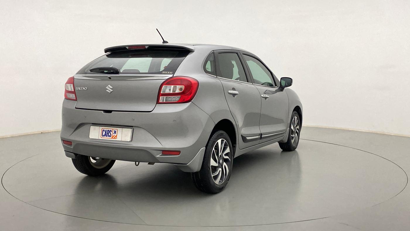 2020 Maruti Baleno ALPHA CVT PETROL 1.2, Petrol, Automatic, 52,980 km, Right Back Diagonal