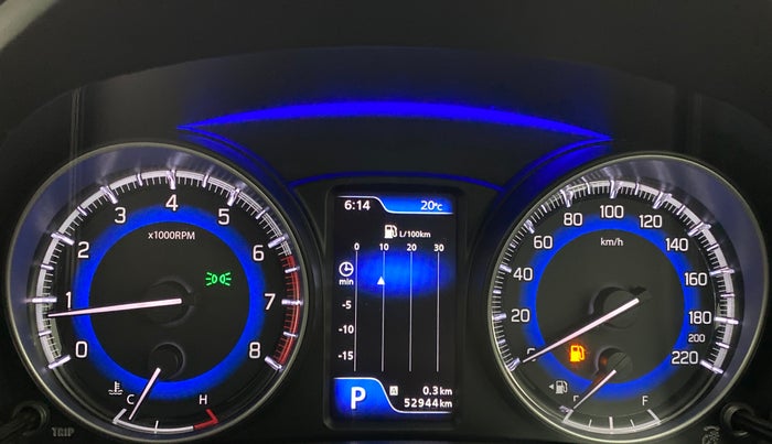 2020 Maruti Baleno ALPHA CVT PETROL 1.2, Petrol, Automatic, 52,980 km, Odometer Image