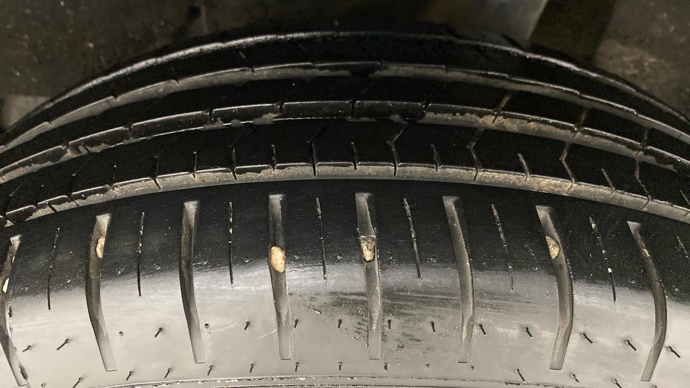 2020 Maruti Baleno ALPHA CVT PETROL 1.2, Petrol, Automatic, 52,980 km, Left Rear Tyre Tread