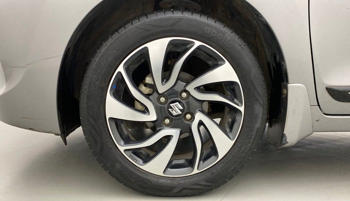 2020 Maruti Baleno ALPHA CVT PETROL 1.2, Petrol, Automatic, 52,980 km, Left Front Wheel