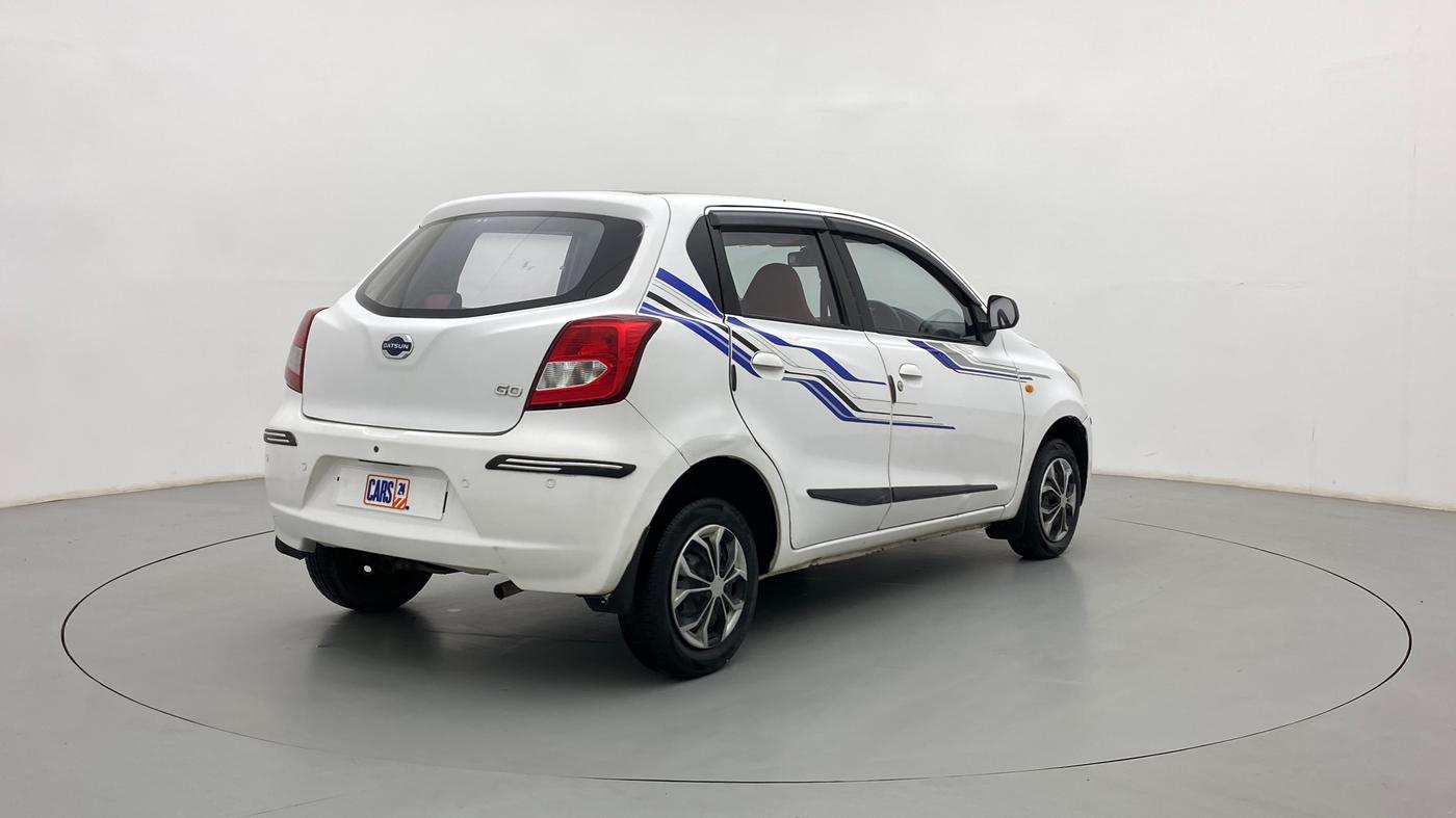2014 Datsun Go T, Petrol, Manual, 69,751 km, Right Back Diagonal