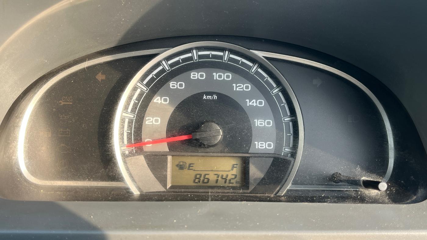 2015 Maruti Alto 800 VXI, Petrol, Manual, 86,725 km, Odometer Image