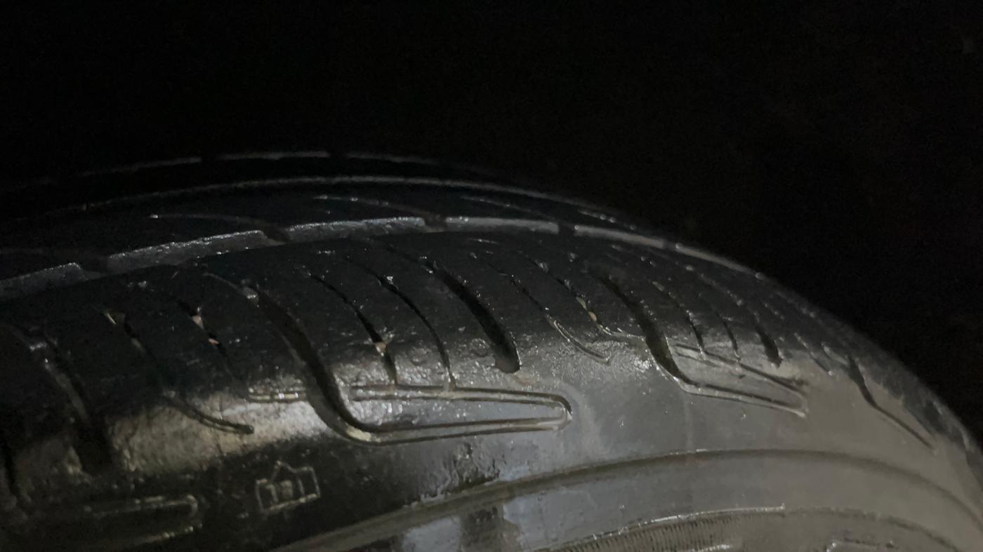 2018 Maruti Baleno DELTA PETROL 1.2, CNG, Manual, 98,195 km, Right Rear Tyre Tread