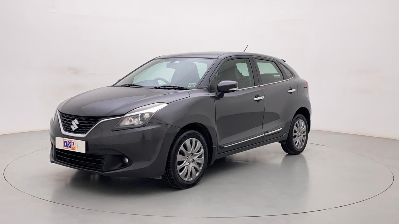 2017 Maruti Baleno ALPHA CVT PETROL 1.2, Petrol, Automatic, 95,683 km, Left Front Diagonal