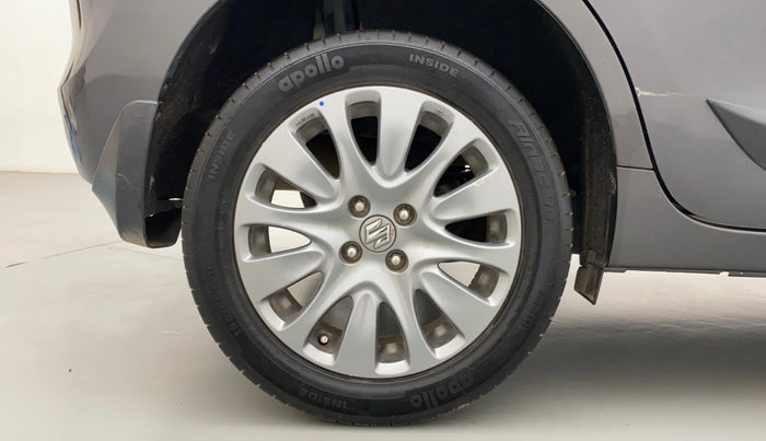 2017 Maruti Baleno ALPHA CVT PETROL 1.2, Petrol, Automatic, 95,683 km, Right Rear Wheel