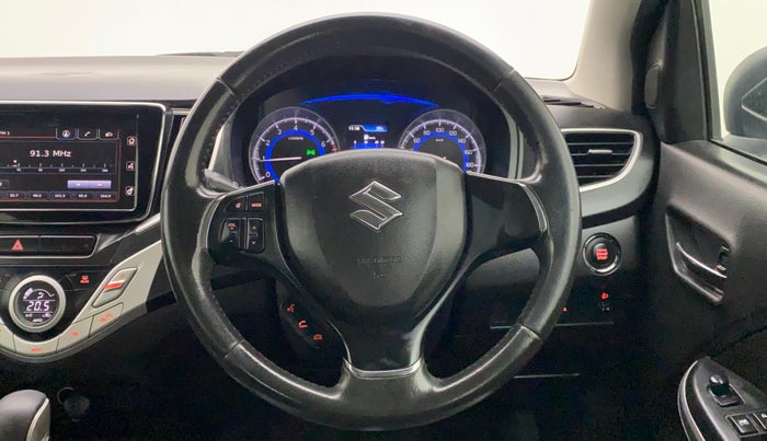 2017 Maruti Baleno ALPHA CVT PETROL 1.2, Petrol, Automatic, 95,683 km, Steering Wheel Close Up