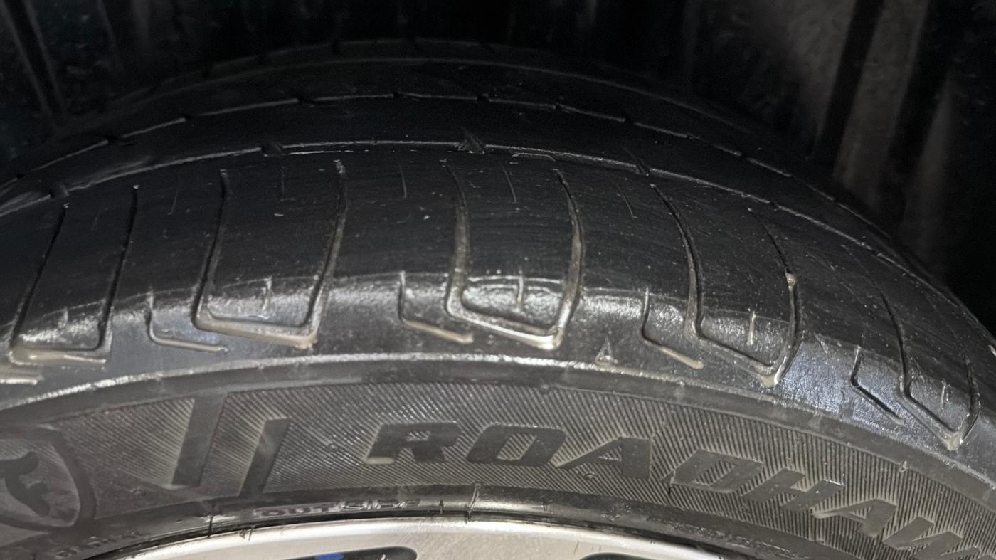 2023 Toyota Glanza G E-CNG, CNG, Manual, 73,157 km, Left Rear Tyre Tread
