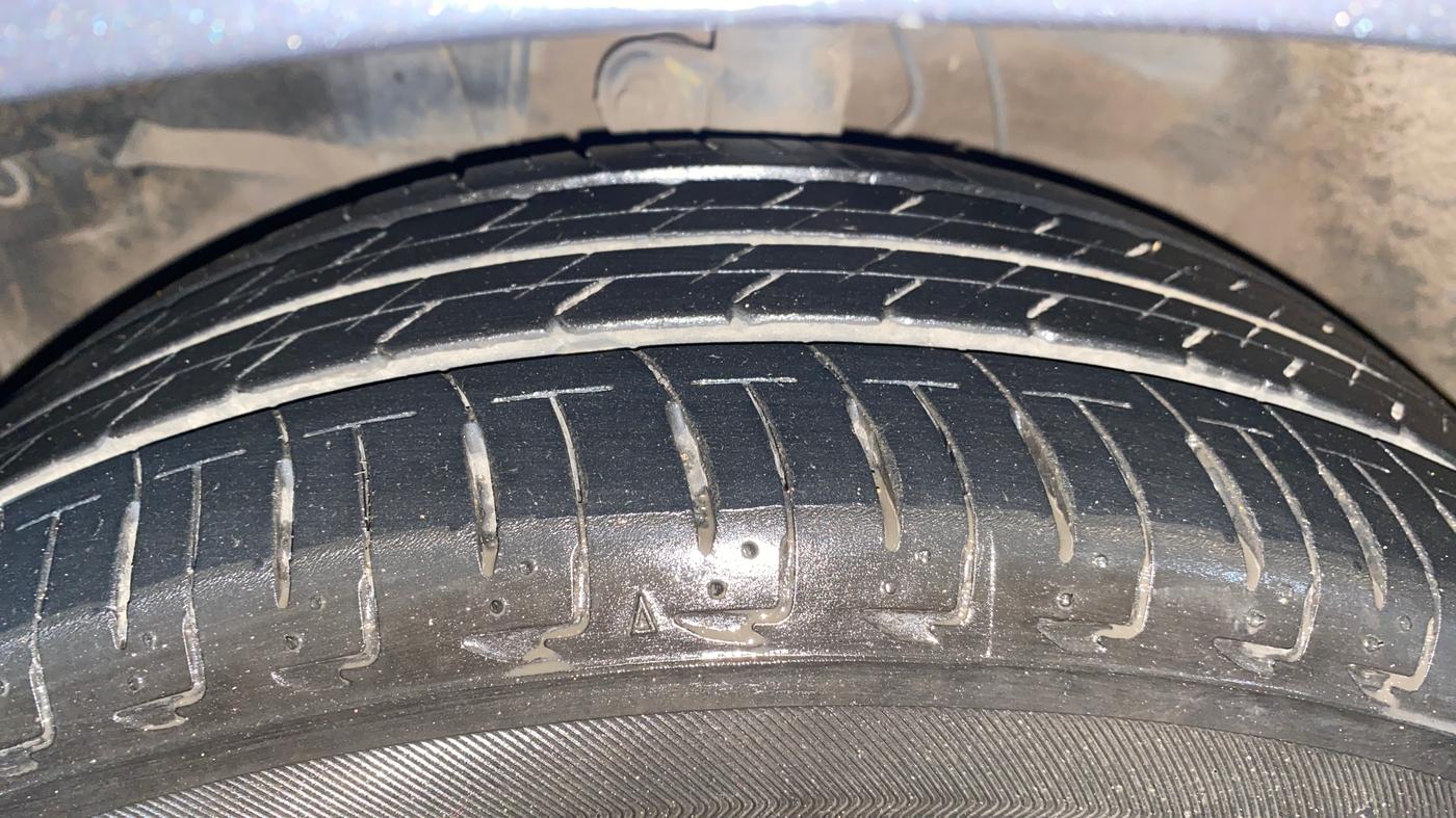 2023 Honda City 1.5L I-VTEC ZX CVT, Petrol, Automatic, 50,961 km, Left Front Tyre Tread