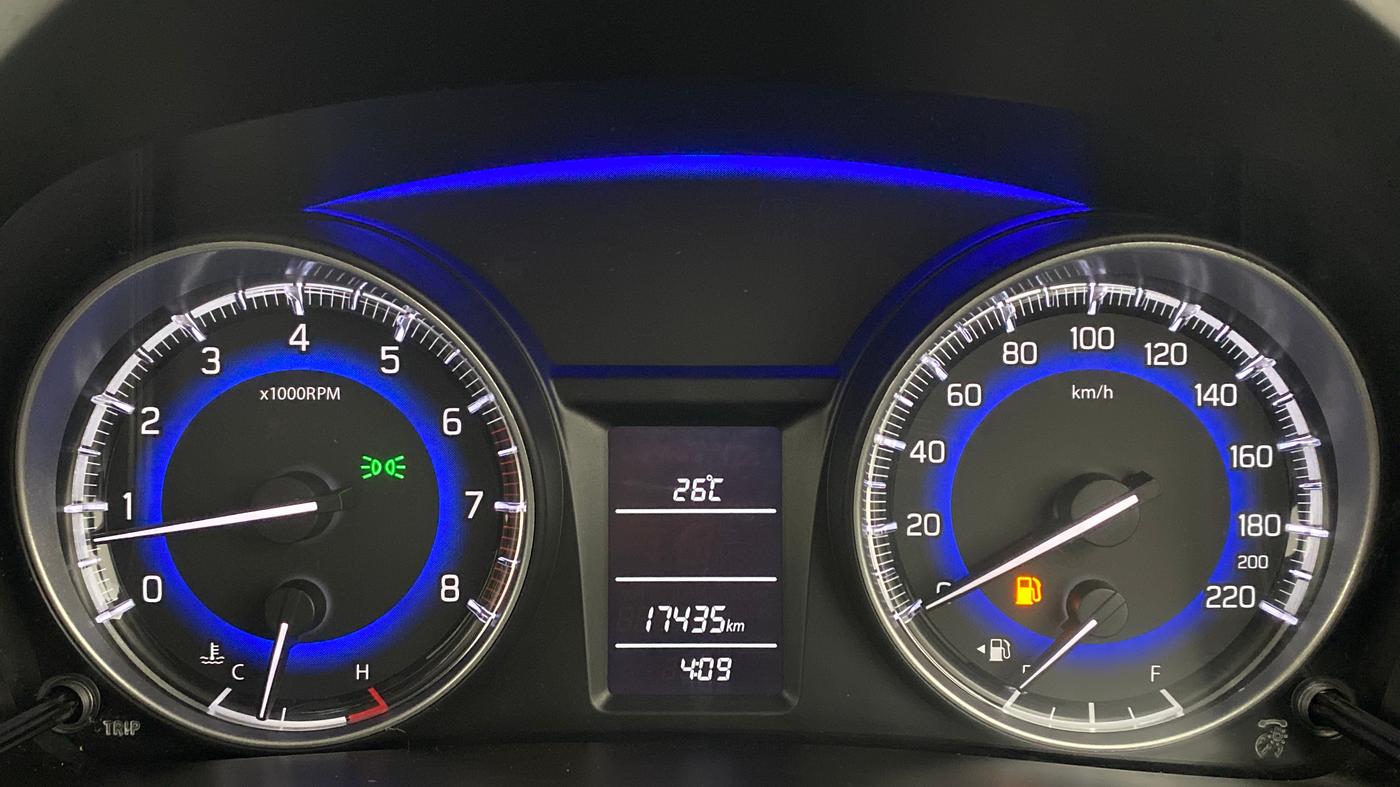 2017 Maruti Baleno DELTA 1.2 K12, Petrol, Manual, 17,481 km, Odometer Image