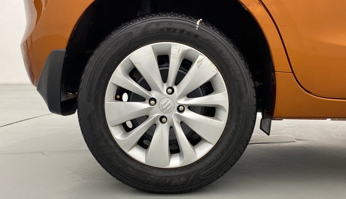 2017 Maruti Baleno DELTA 1.2 K12, Petrol, Manual, 17,481 km, Right Rear Wheel