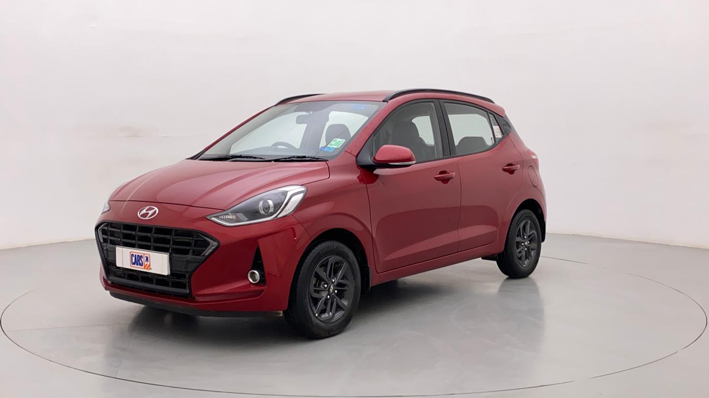 2020 Hyundai GRAND I10 NIOS SPORTZ AMT 1.2 KAPPA VTVT, Petrol, Automatic, 26,234 km, Left Front Diagonal