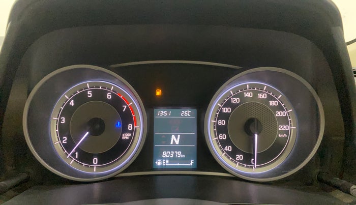 2019 Maruti Dzire VXI AMT, Petrol, Automatic, 80,376 km, Odometer Image