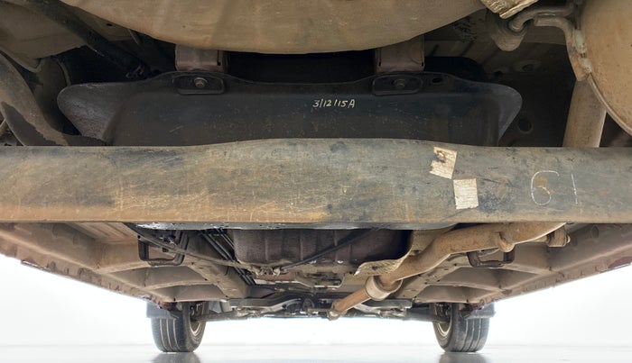 2016 Mahindra Kuv100 K8 D 6 STR, Diesel, Manual, 46,961 km, Rear Underbody