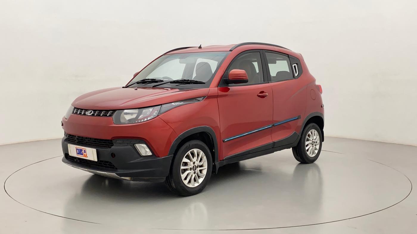 2016 Mahindra Kuv100 K8 D 6 STR, Diesel, Manual, 46,961 km, Left Front Diagonal