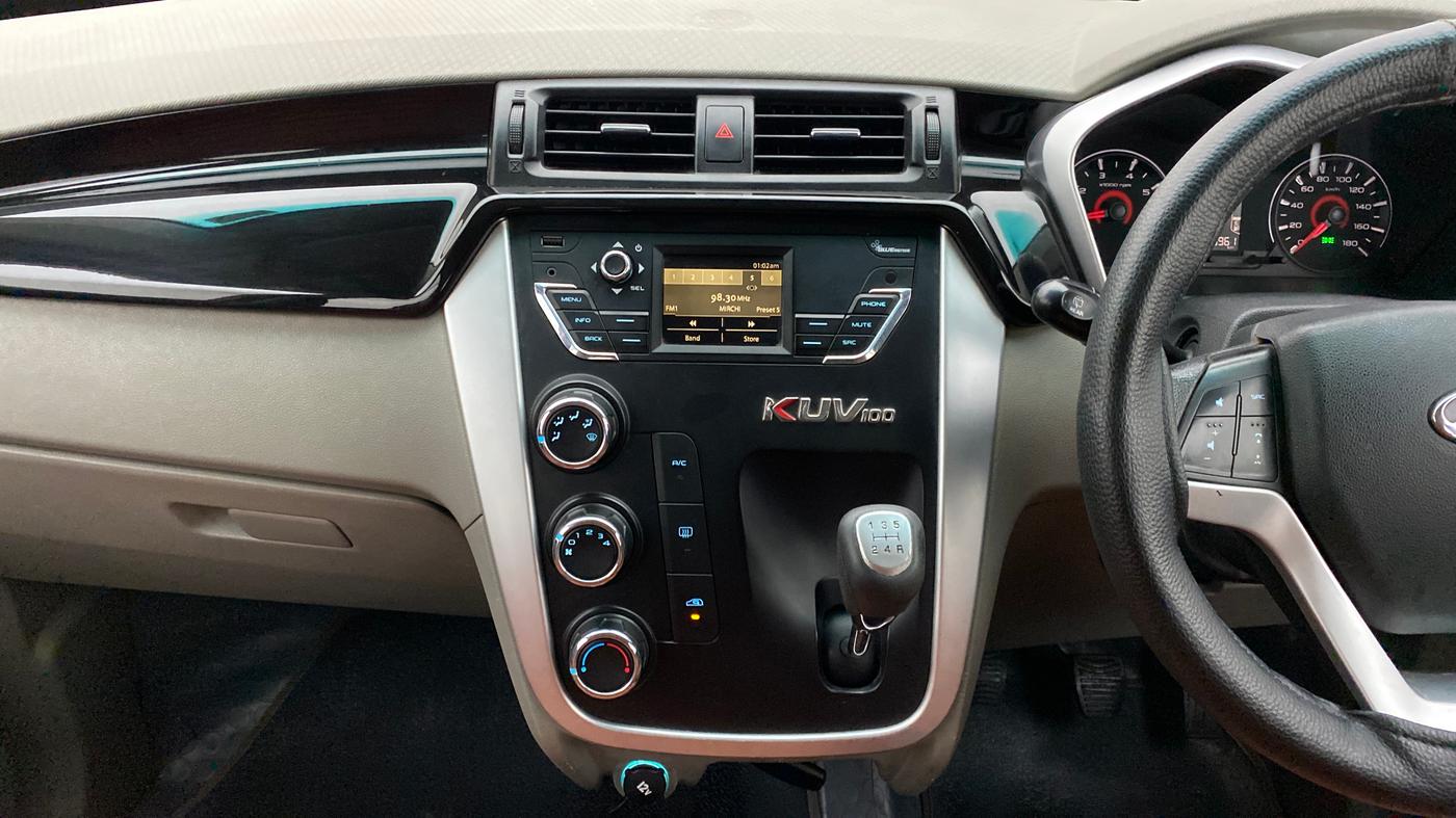 2016 Mahindra Kuv100 K8 D 6 STR, Diesel, Manual, 46,961 km, Air Conditioner