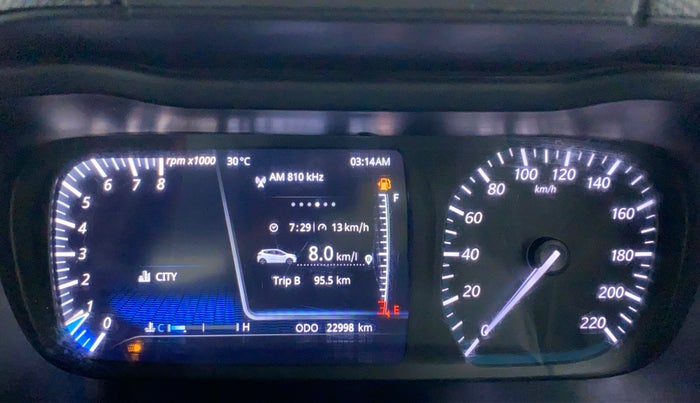 2020 Tata ALTROZ XZ 1.2, Petrol, Manual, 23,753 km, Odometer Image