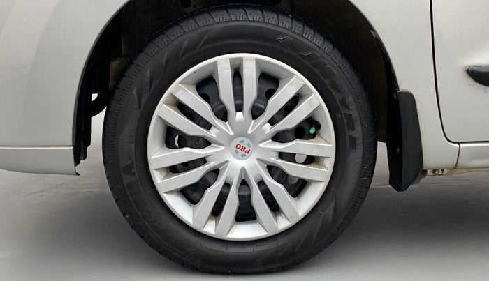 2011 Maruti Wagon R 1.0 VXI, Petrol, Manual, 72,497 km, Left Front Wheel