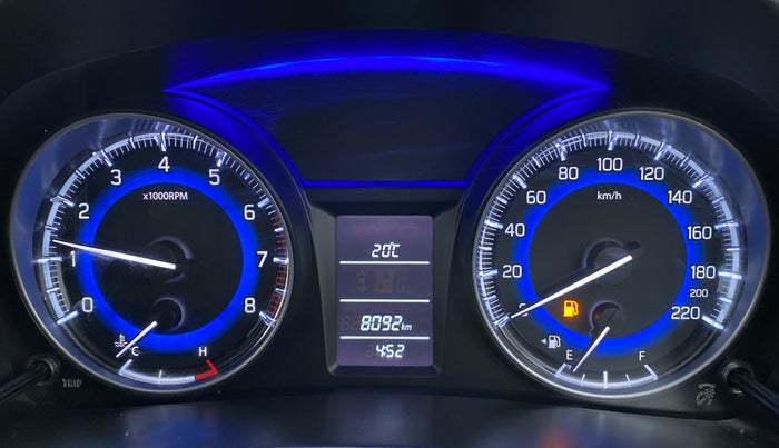 2021 Maruti Baleno DELTA 1.2 K12, Petrol, Manual, 8,287 km, Odometer View