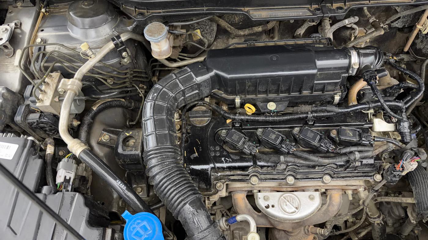 2021 Toyota URBAN CRUISER MID GRADE AT, Petrol, Automatic, 1,02,809 km, Engine View - Right