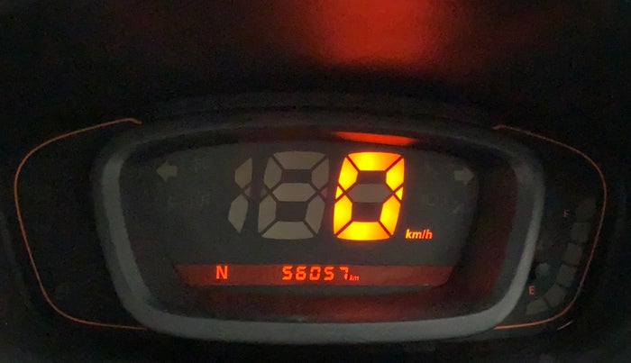2018 Renault Kwid CLIMBER 1.0 AMT, Petrol, Automatic, 56,057 km, Odometer Image